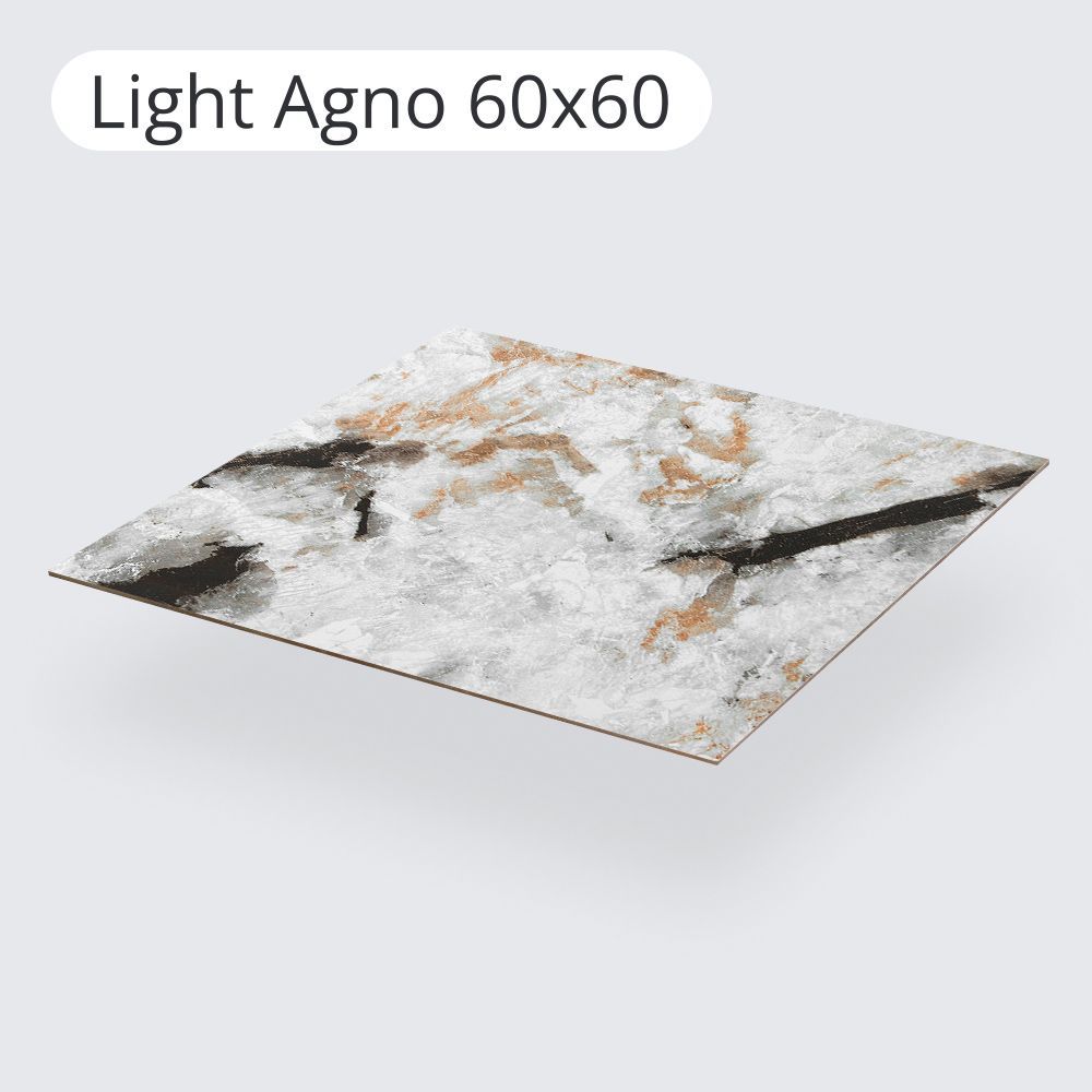 Купить Керамогранит CERAMICOM LIGHT AGNO 60x60 см (LIGHT AGNO)