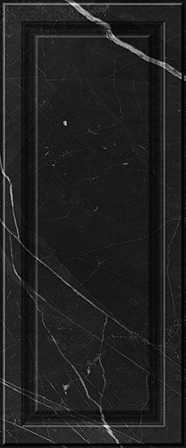 Купить 10100001219 Noir black wall 02 глянцевая плитка для стен 25х60, Gracia Ceramica