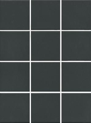 1333 Агуста черная мозаика (керамогранит) 29,8х39,8 (из 12 частей 9,8х9,8), Керама Марацци
