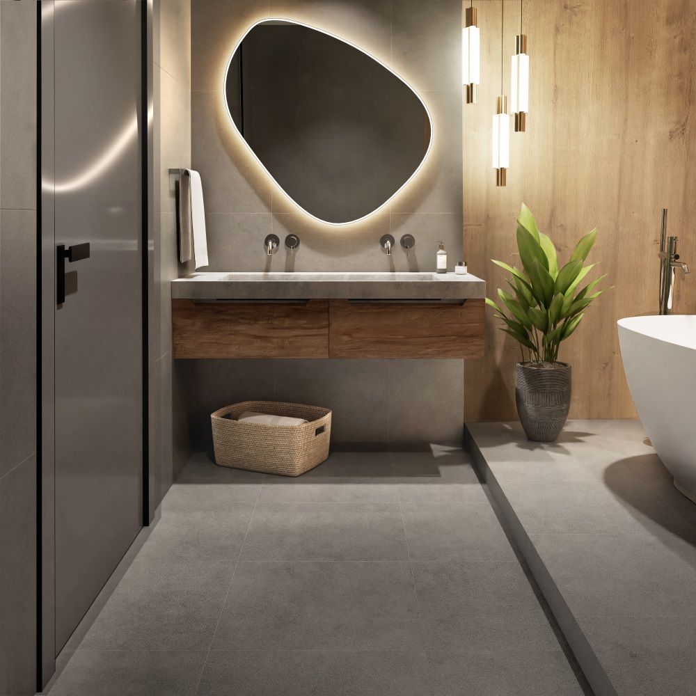 Купить Керамогранит Primavera Maderas Dark Grey 60x60 см (NR113)