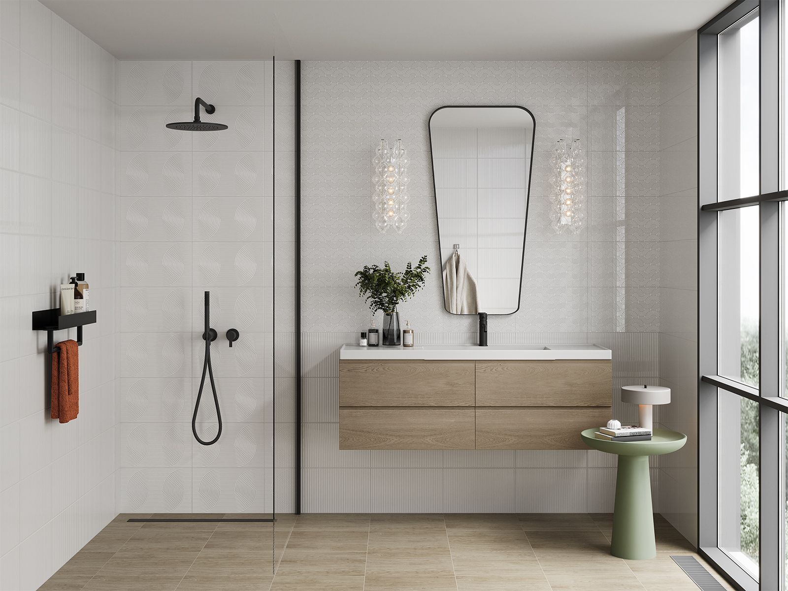 Купить 10100001568 Спин бел низ 02 плитка для стен 25х40, Gracia Ceramica