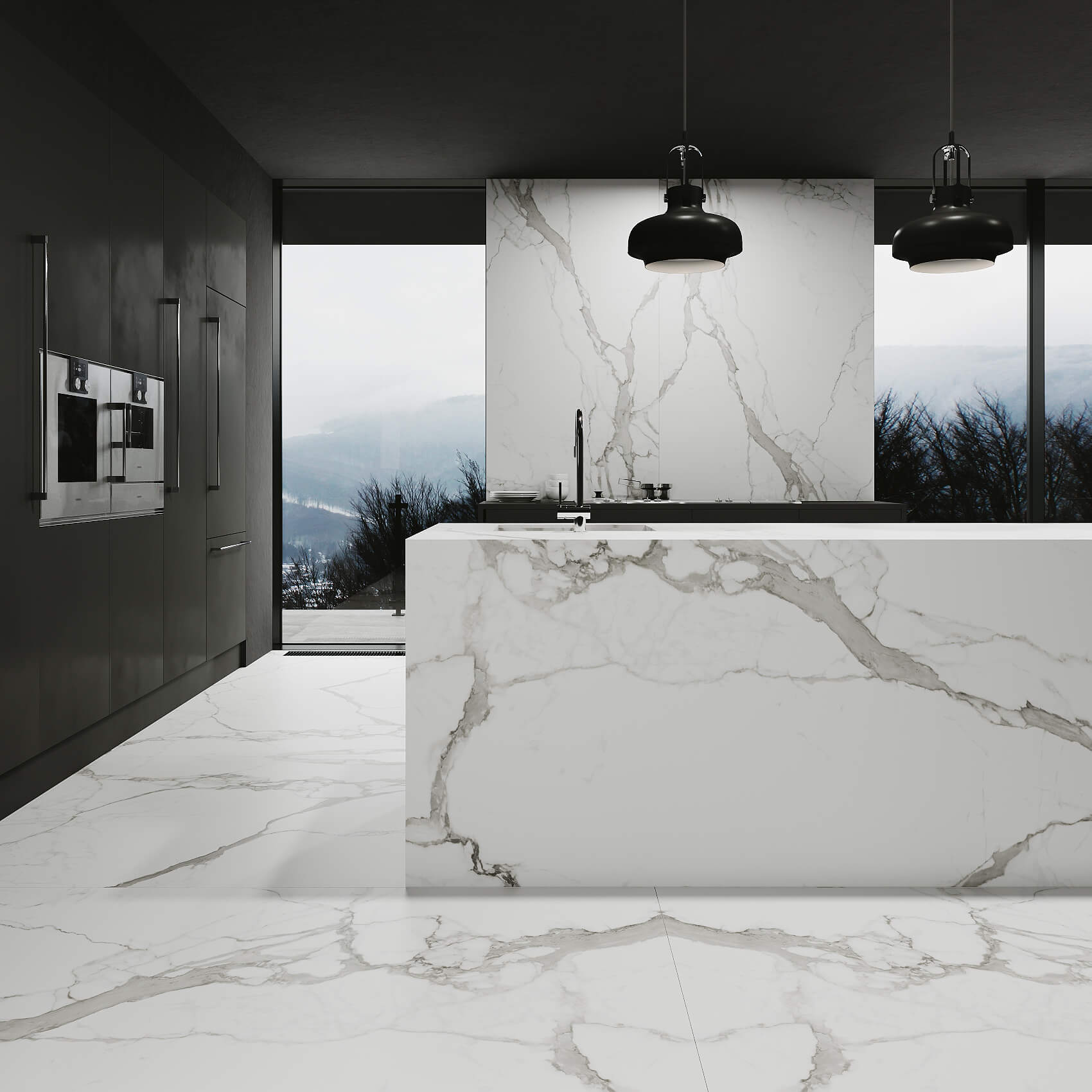 Купить Керамогранит ARTCER 1XL Statuario Natural POLI 120x180