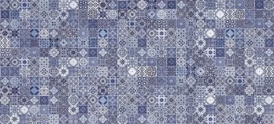 Плитка HAG041 Hammam голубой рельеф для стен 20х44, Cersanit