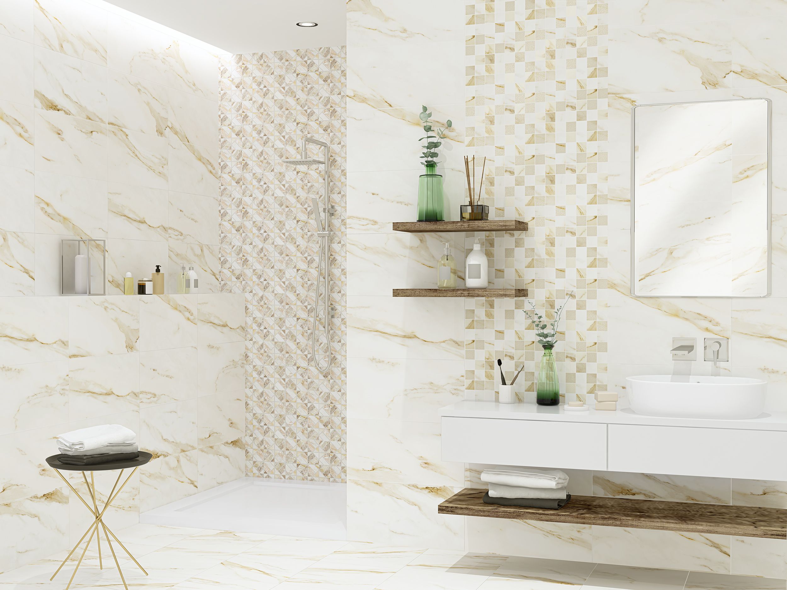 Купить Керамогранит 847913101 Calacatta Royal (Калакатта Роял)  60х60, Azori
