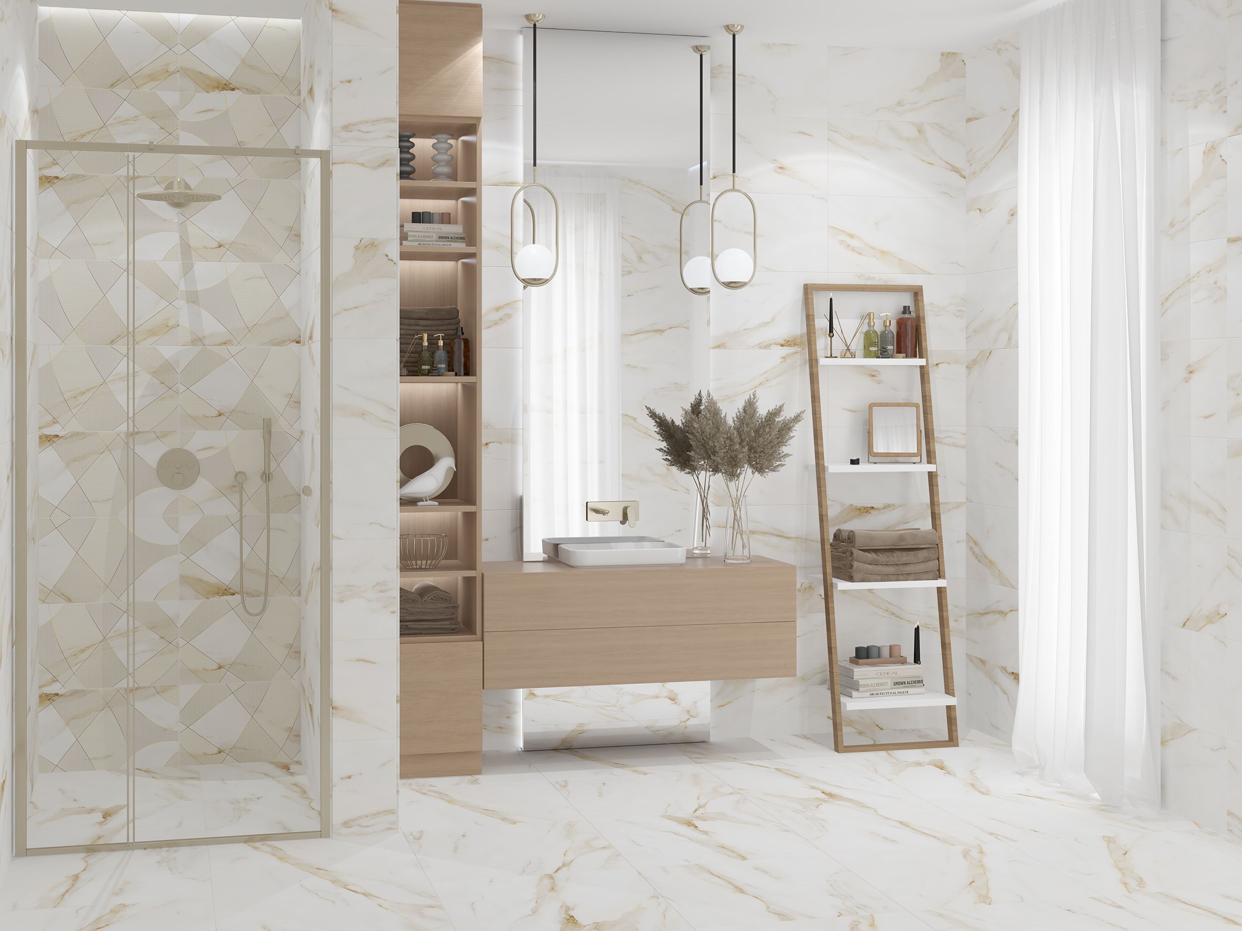 Купить Керамогранит 847913101 Calacatta Royal (Калакатта Роял)  60х60, Azori