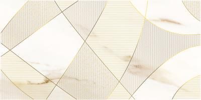 Декор 587912001 Calacatta Royal (Калакатта Роял) Geometria белый  31,5х63, Azori
