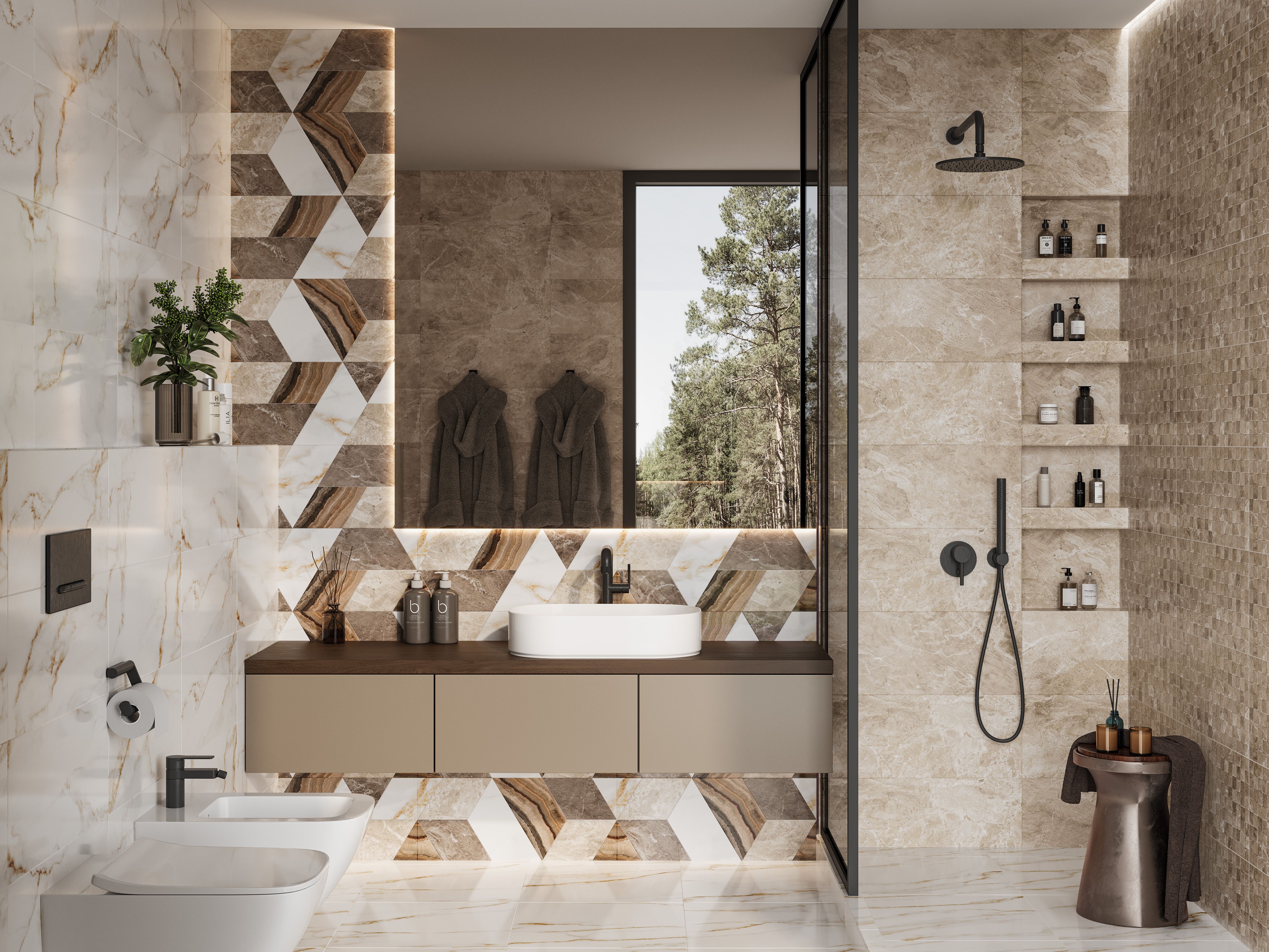 Купить 10100001521 Joy (Джой) white wall 01 плитка для стен 25х60, Gracia Ceramica