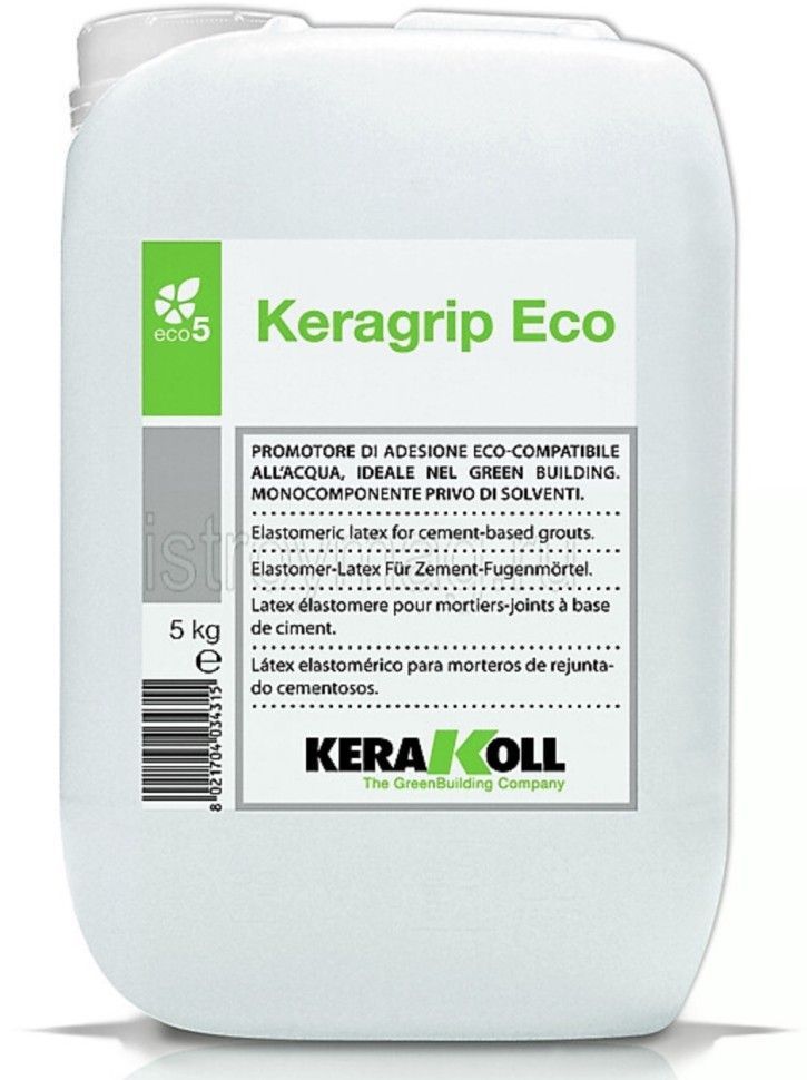 Купить Kerakoll Keragrip Eco - грунтовка  для всех типов оснований  5 кг.