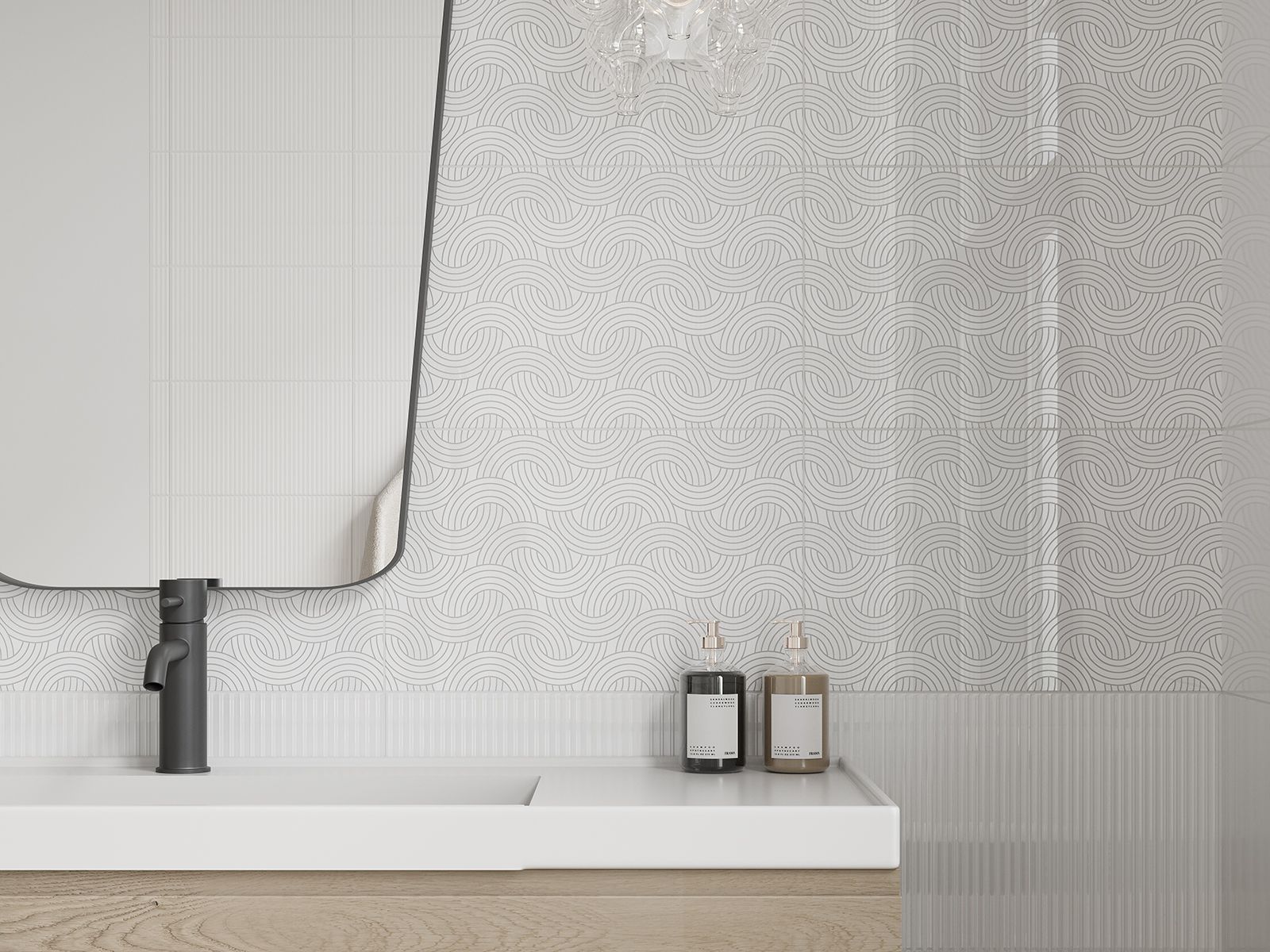 Купить 10100001568 Спин бел низ 02 плитка для стен 25х40, Gracia Ceramica
