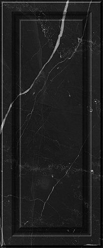 Купить 10100001219 Noir black wall 02 глянцевая плитка для стен 25х60, Gracia Ceramica