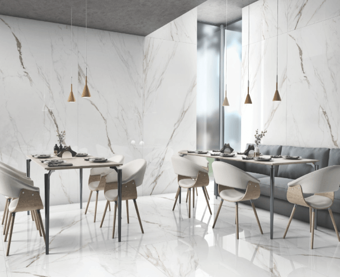 Купить Керамогранит ARTCER Marble Fantastic White  9 mm MATE 60x120