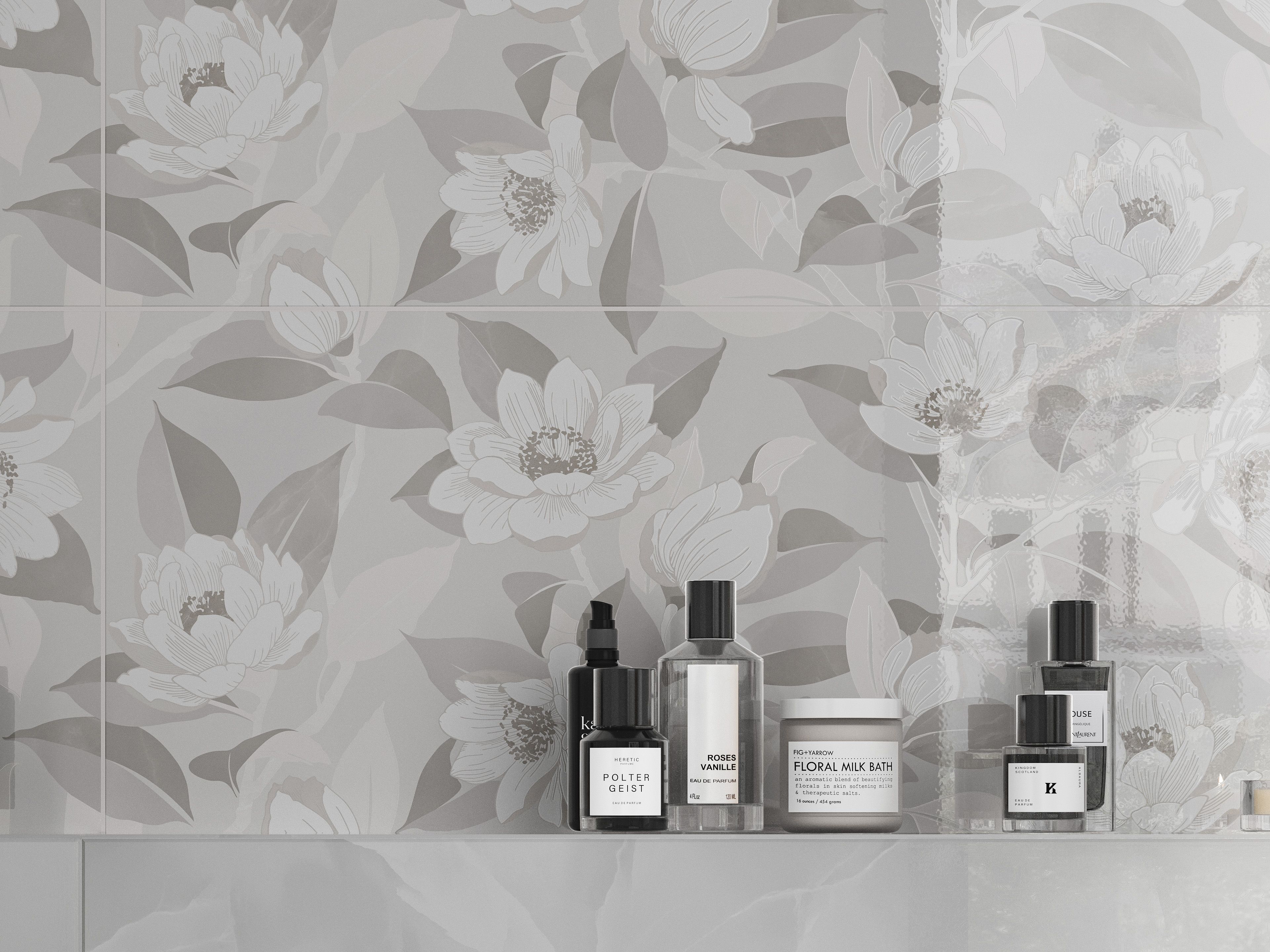 Купить 10100001546 Moonrise (Мунрайз) white wall 02 плитка для стен 25х60, Gracia Ceramica