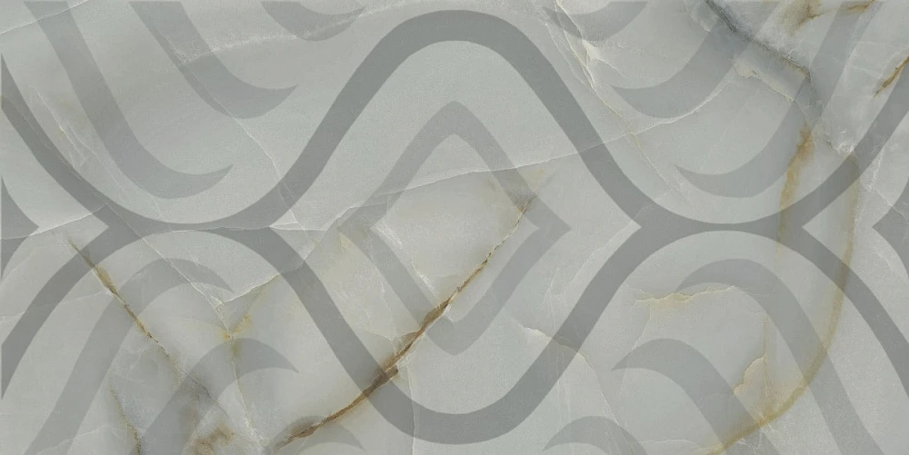Купить Декор керамический настенный Тянь-Шань Меоланс Светло-серый 30x60 см (TP3665H)
