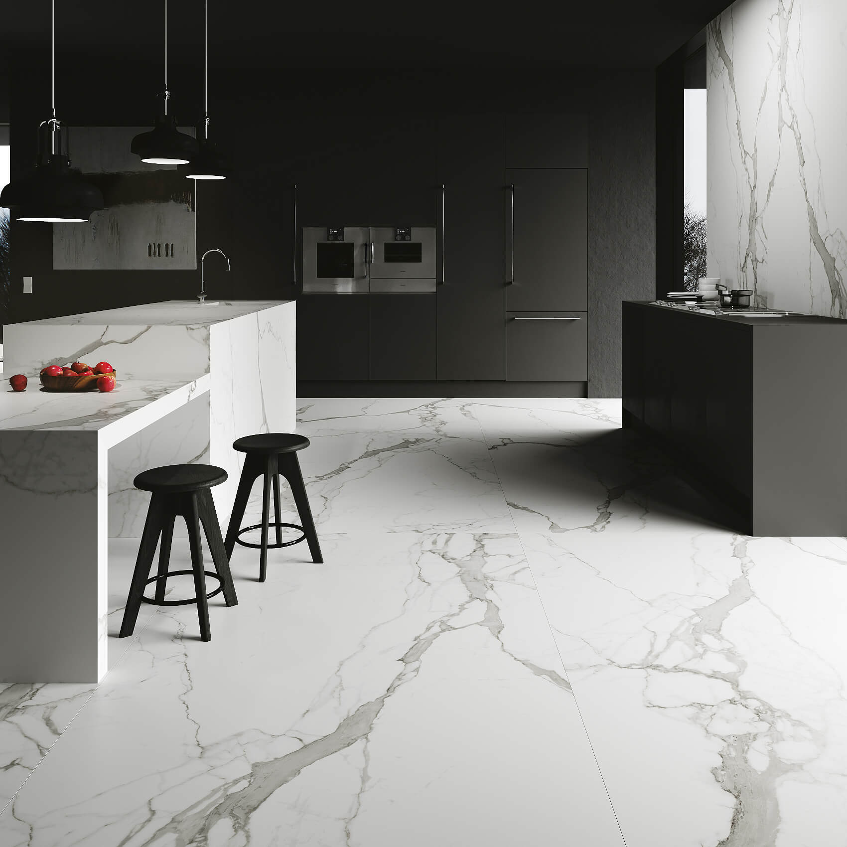 Купить Керамогранит ARTCER 1XL Statuario Natural POLI 120x180