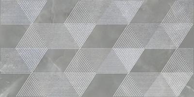 Плитка 588912001 Opale (Опал) Grey Geometria декор 31,5x63, Azori