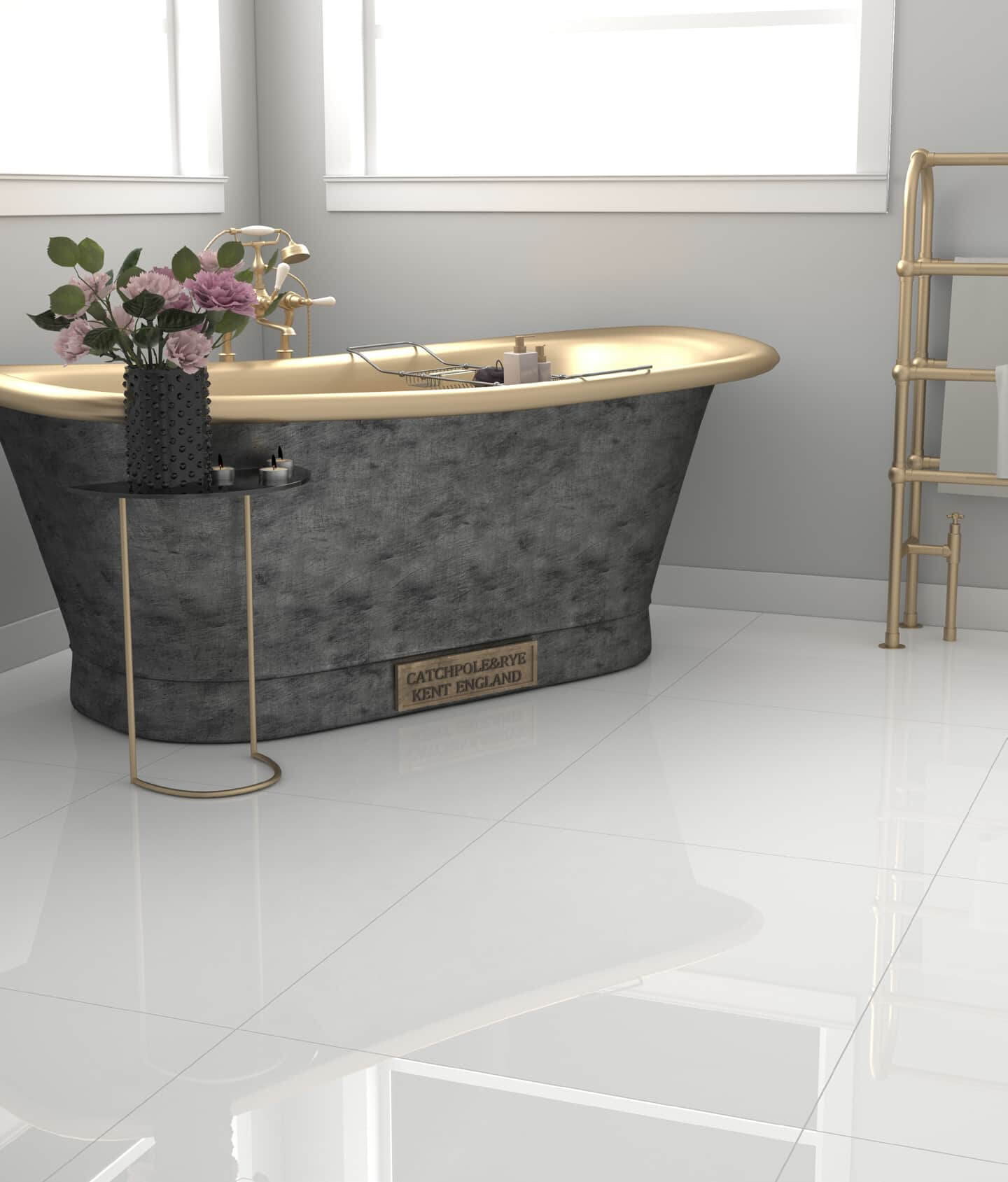 Купить Керамогранит A-Ceramica Super White Polished 600х600 мм