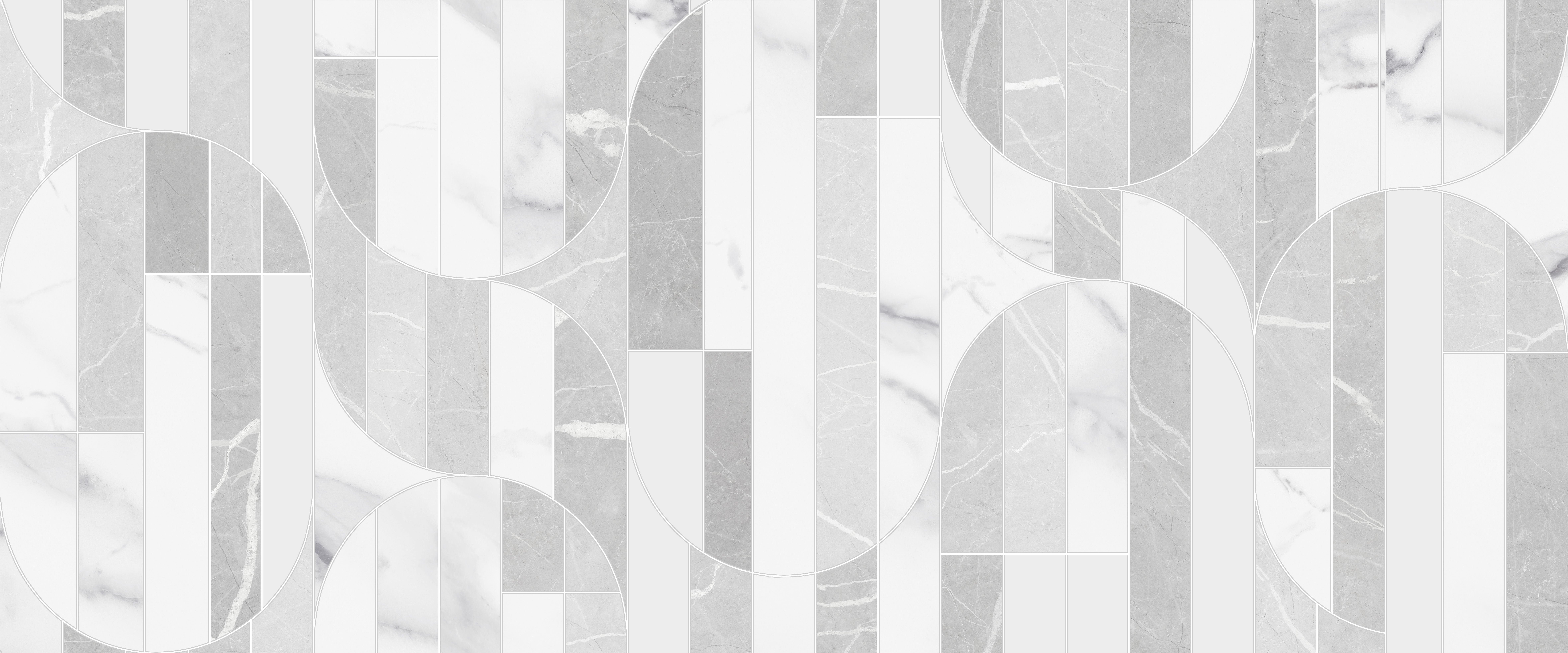 Купить 10100001530 Modello (Моделло) white wall 02 плитка для стен 25х60, Gracia Ceramica