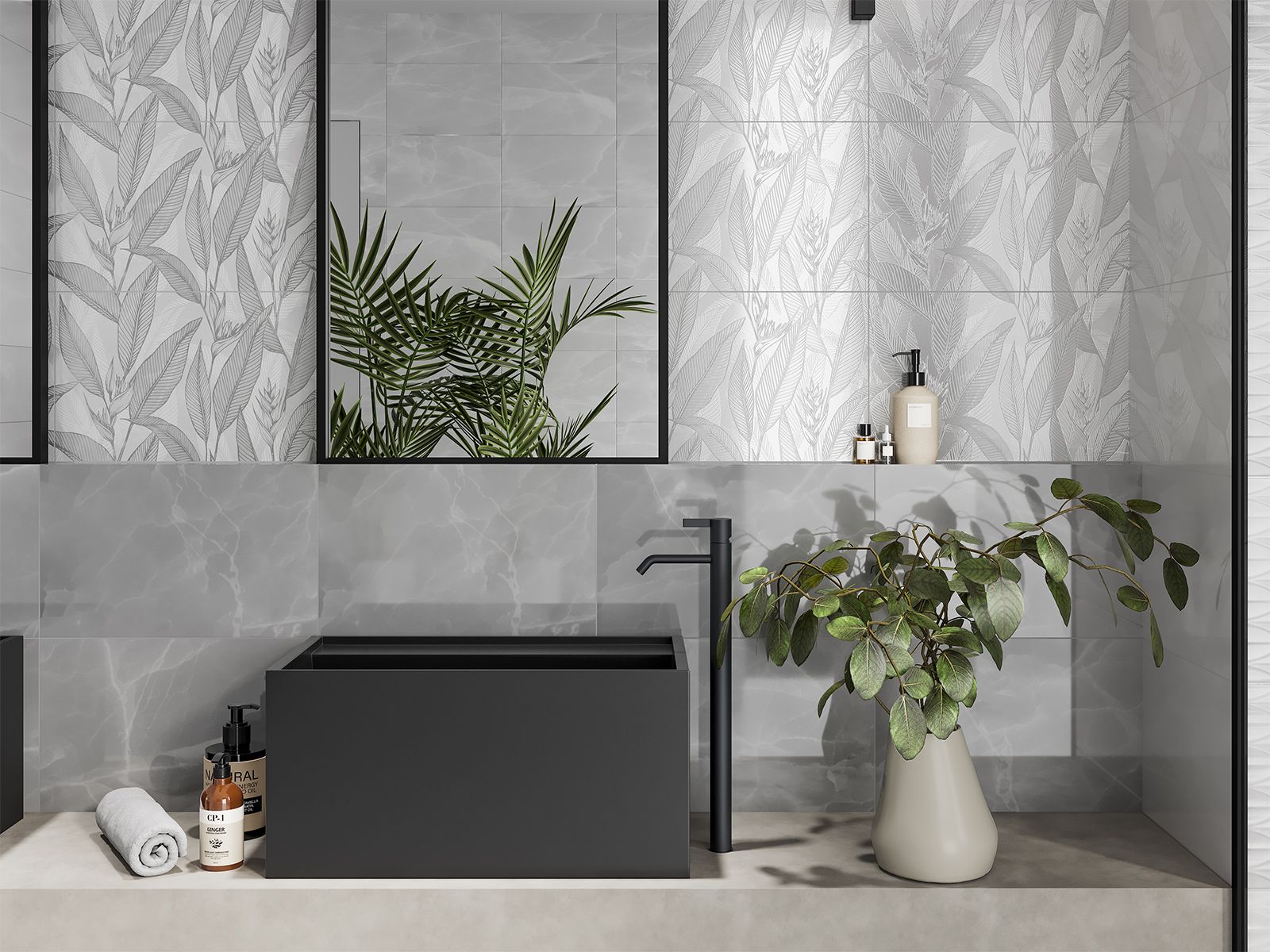 Купить 10100001550 Эдем бел низ 02 плитка для стен 25х40, Gracia Ceramica