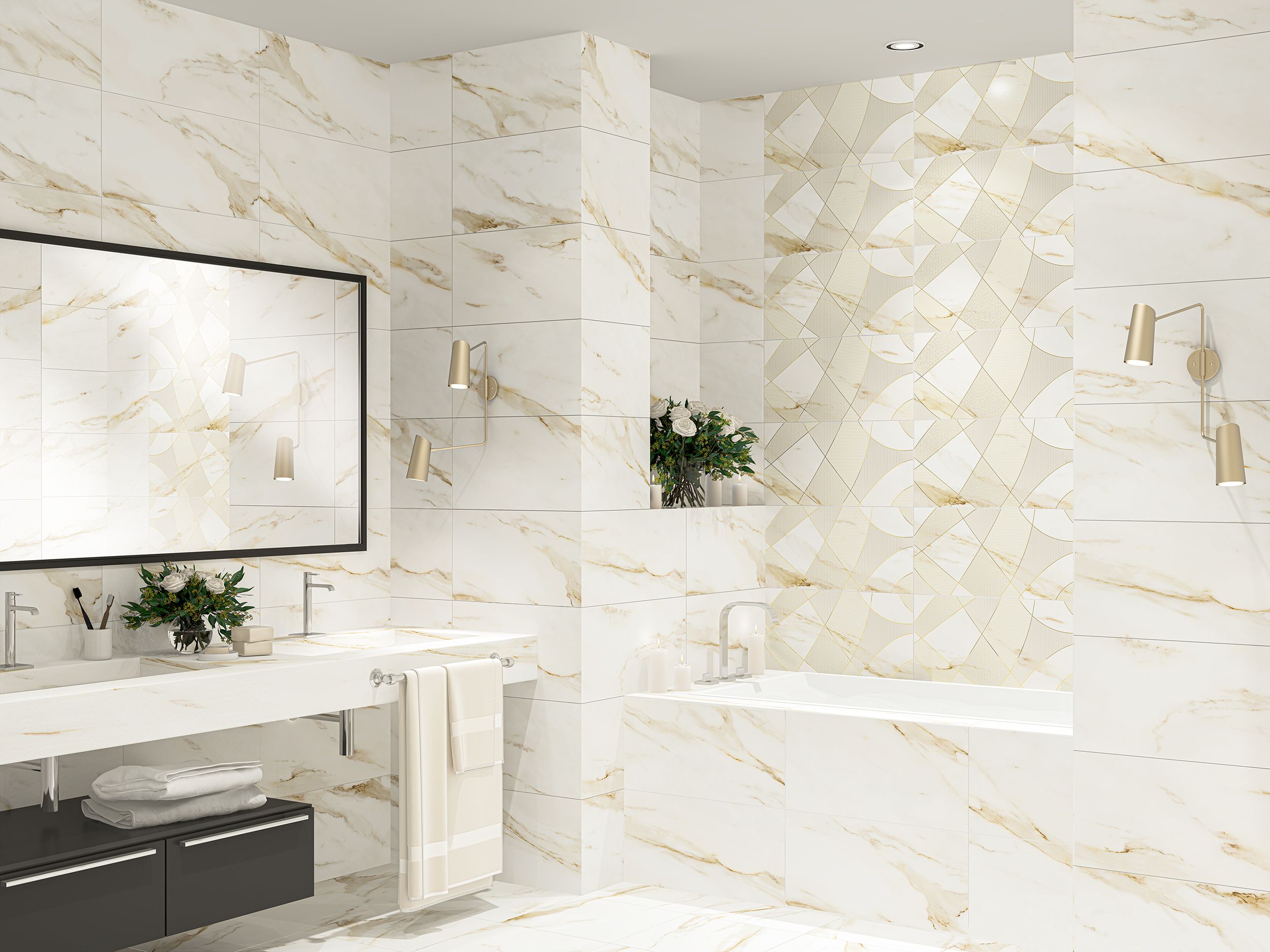 Купить Керамогранит 847913101 Calacatta Royal (Калакатта Роял)  60х60, Azori