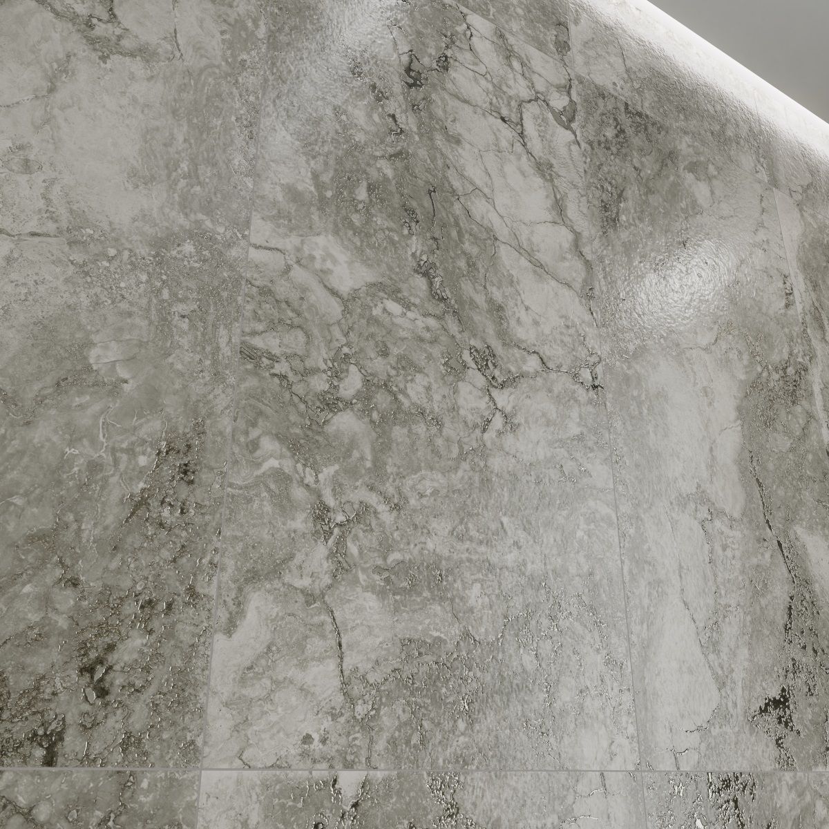 Купить Керамогранит Primavera Porto Stone Grey Punch-Carving 60х120 см (PC206)
