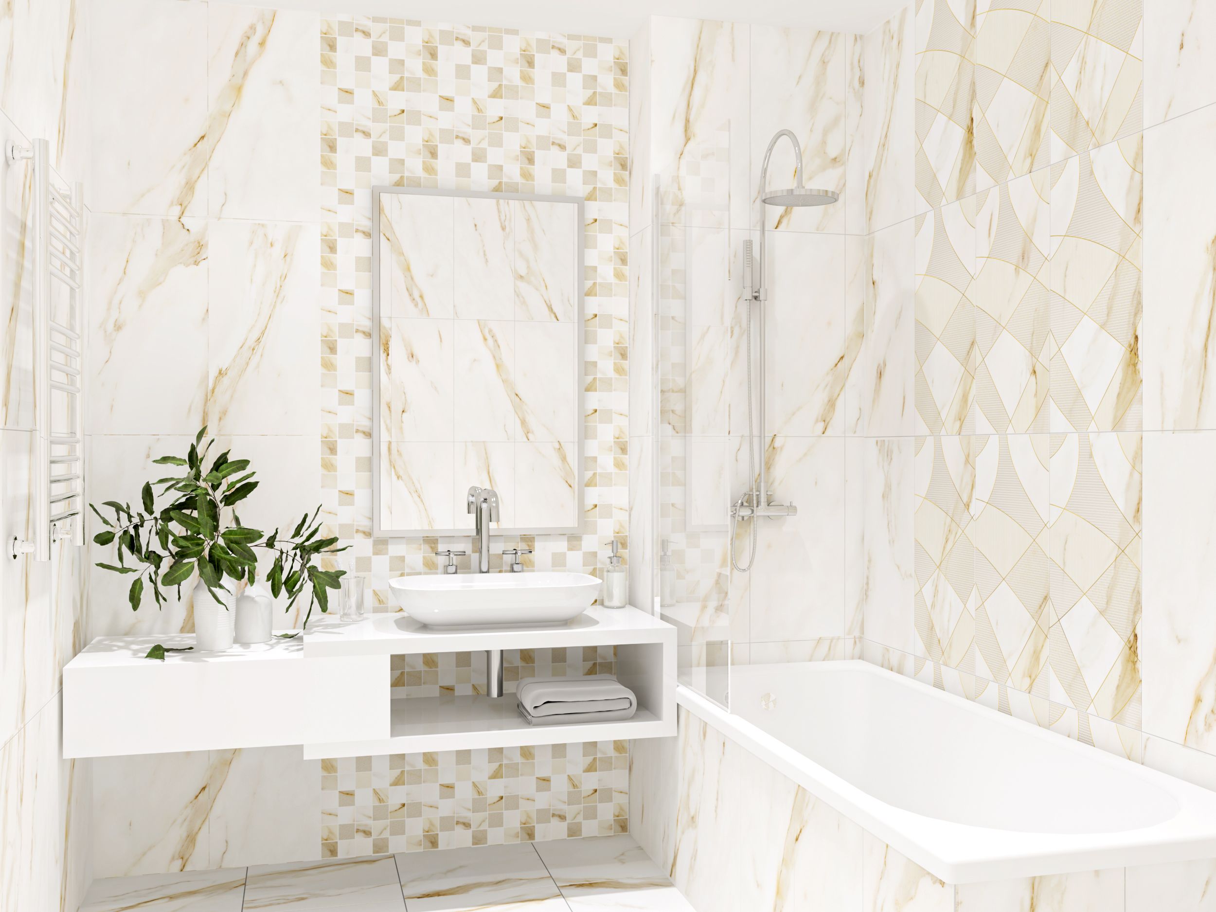 Купить Керамогранит 847913101 Calacatta Royal (Калакатта Роял)  60х60, Azori