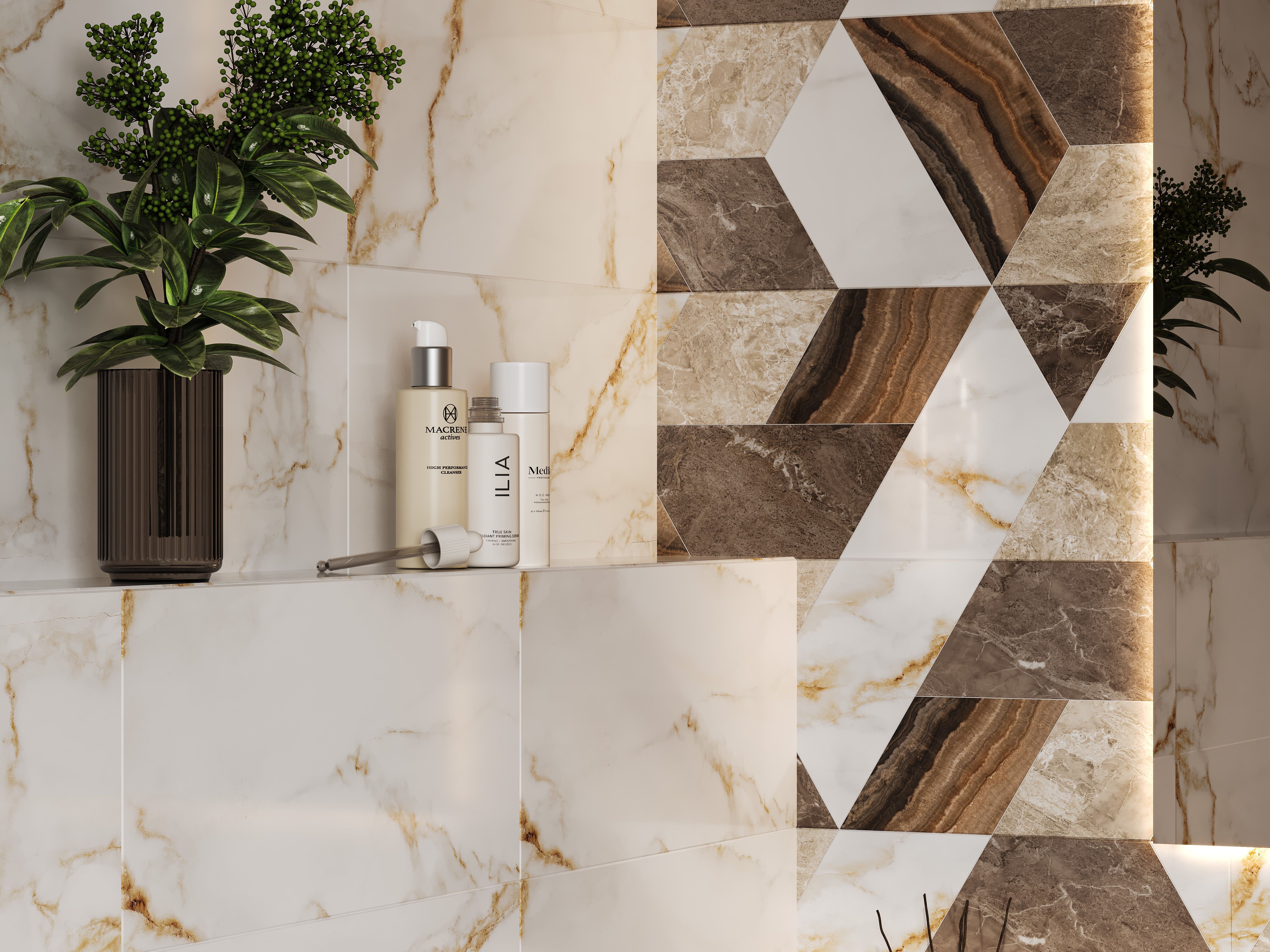 Купить 10100001521 Joy (Джой) white wall 01 плитка для стен 25х60, Gracia Ceramica