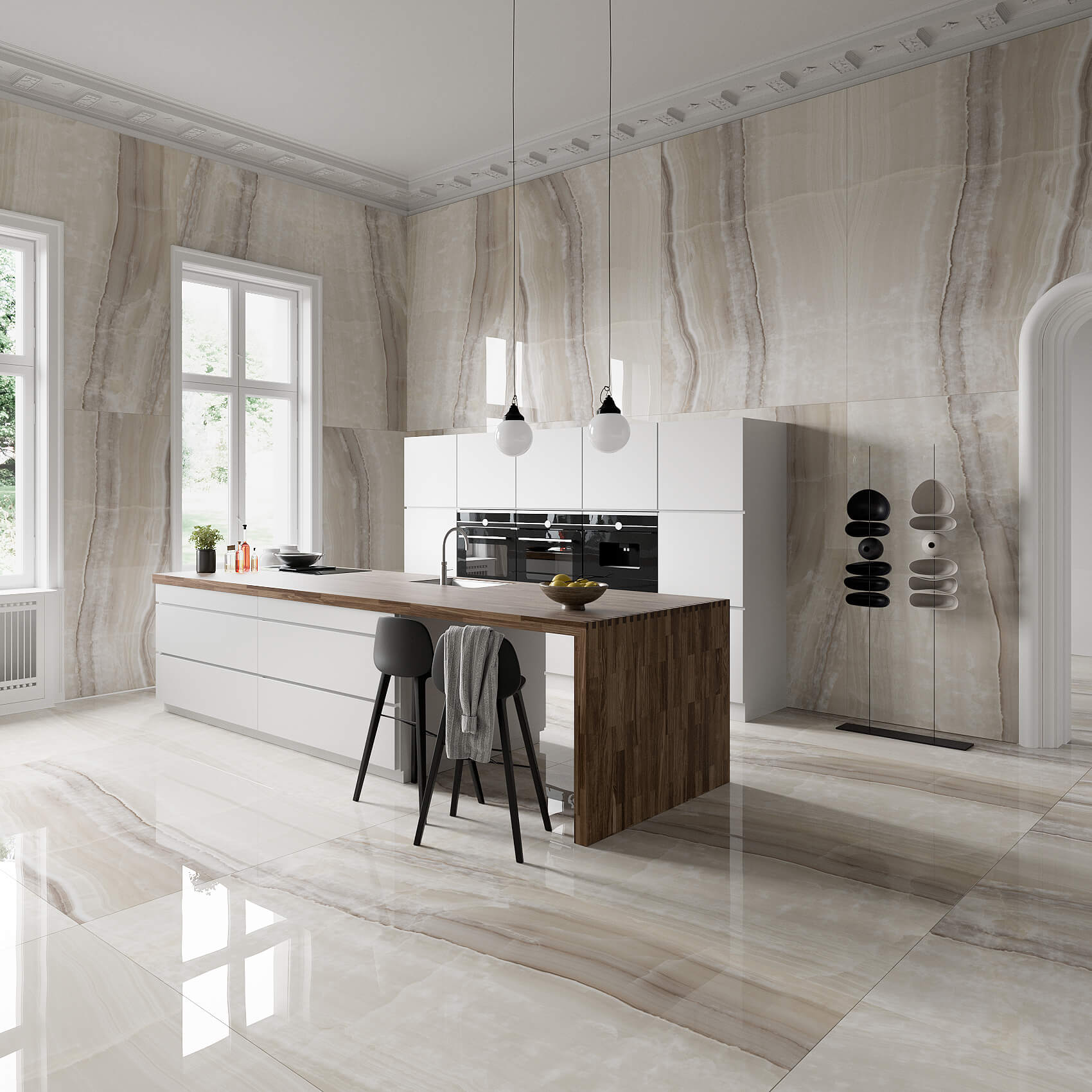 Купить Керамогранит ARTCER 1XL Oro Onyx POLI 120x180