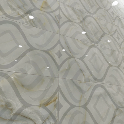 Декор керамический настенный Тянь-Шань Меоланс Светло-серый 30x60 см (TP3665H)
