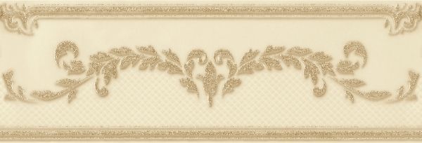 Купить 10200000090 Visconti beige border 03 глянцевый бордюр 8,5х25, Gracia Ceramica