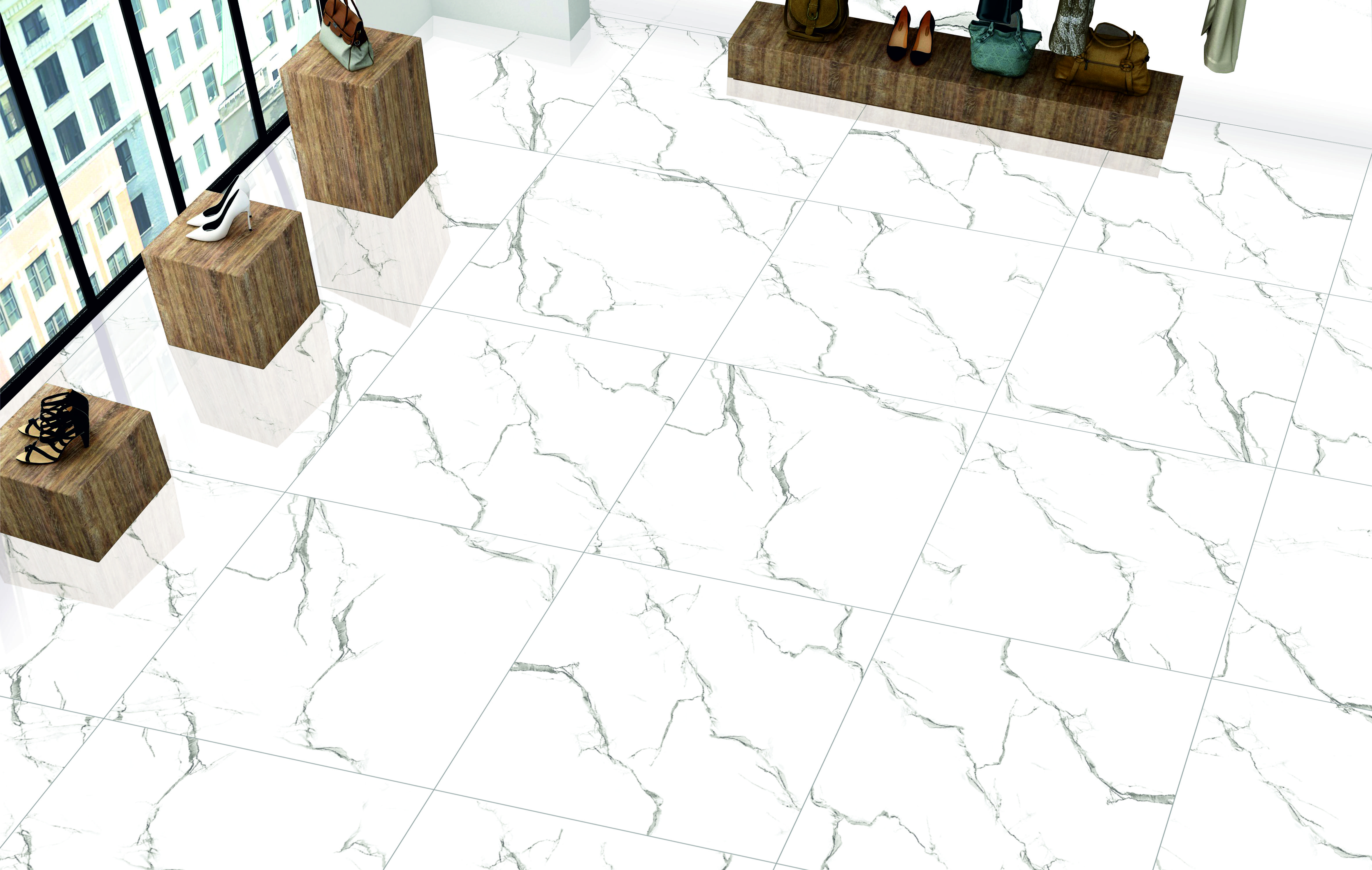 Купить Керамогранит Maimoon Ceramica  Glossy Gemini White 60x60