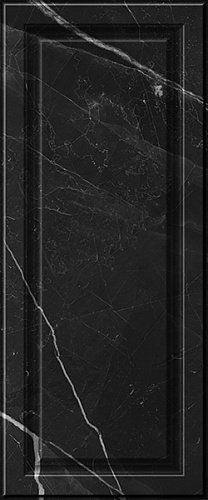 Купить 10100001219 Noir black wall 02 глянцевая плитка для стен 25х60, Gracia Ceramica