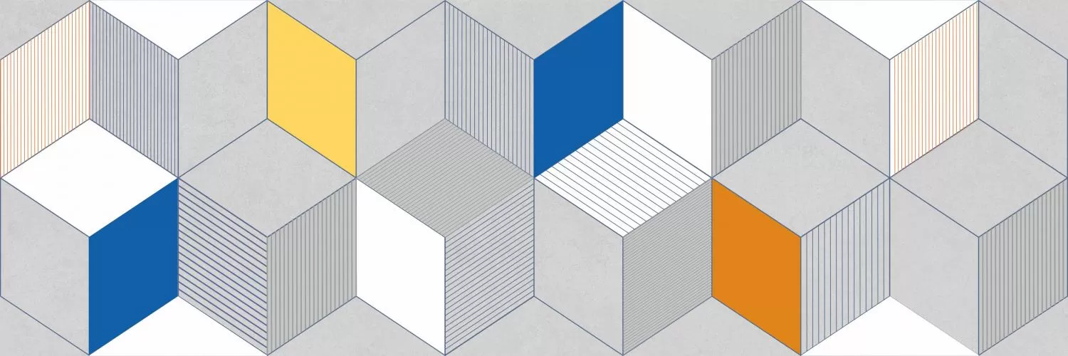 Купить Декор настенный EMTILE Neo Deco Cube 20x60
