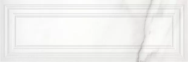 Купить Плитка керамическая MEISSEN Gatsby 750x250 белый рельеф 12122 (GTU052)