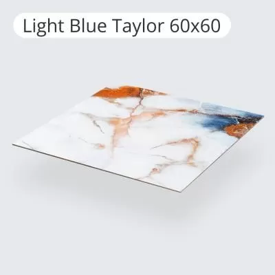 Керамогранит CERAMICOM LIGHT BLUE TAYLOR 60x60 см (LIGHT BLUE TAYLOR)