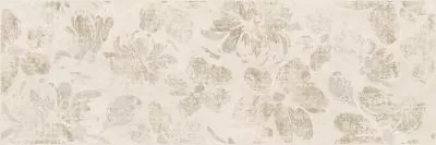 Плитка керамическая MEISSEN Organic 750x250 вставка бежевый цветы 14719 (OR2U011)