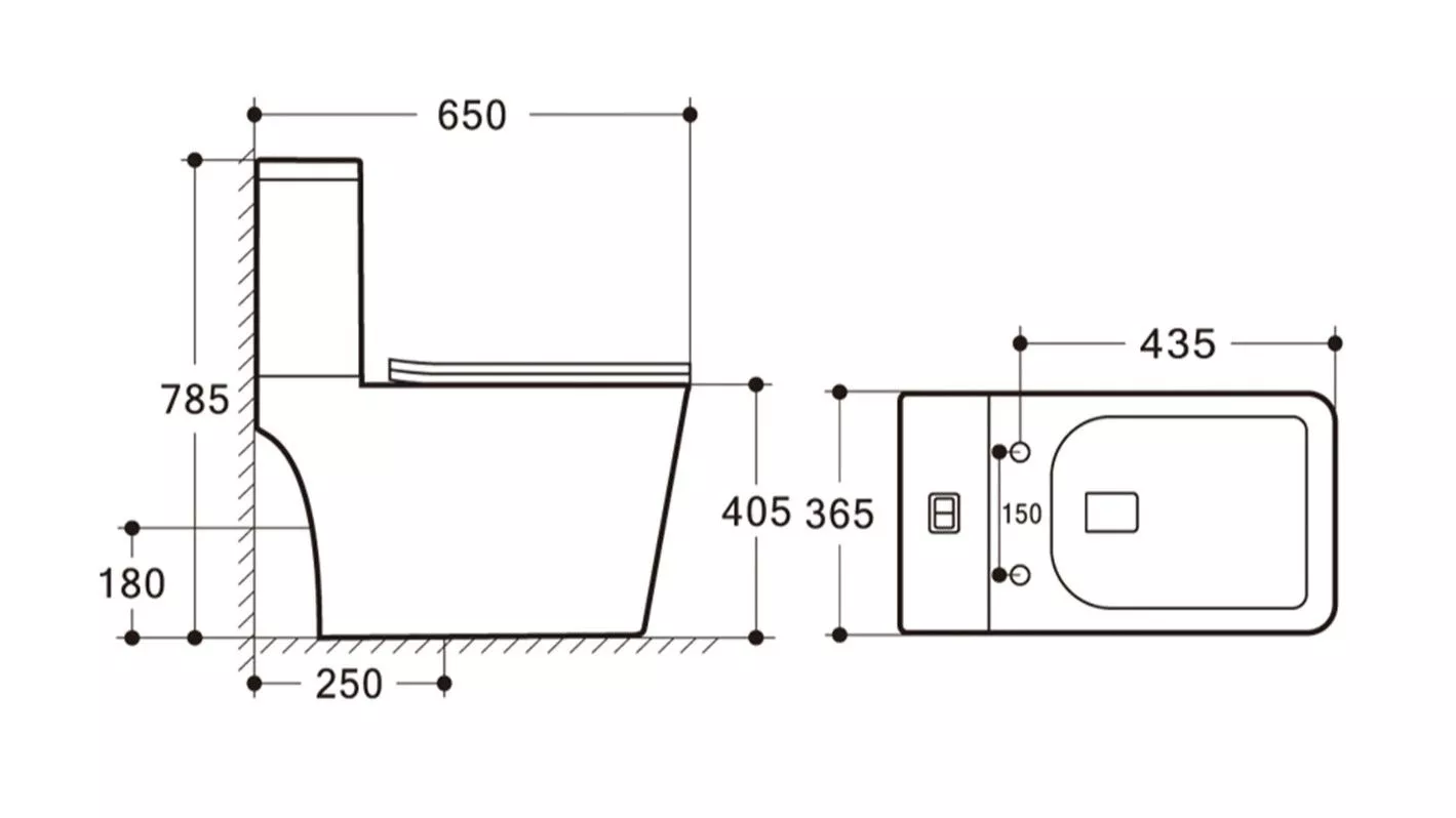 Купить Унитаз напольный компакт Royce Crown RCT-152204WH