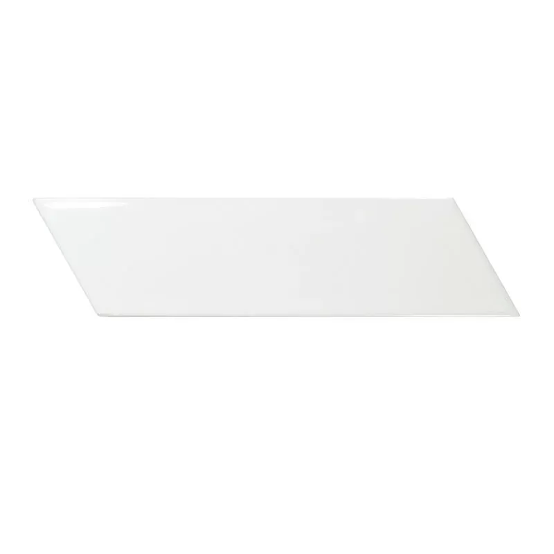 Купить Керамическая плитка Equipe Chevron Wall White Righ 5,2x18,6 цена за м2