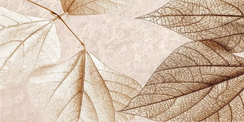 Купить Декор настенный Тянь-Шань Керамик Ирида Листья 2 30x60 см (TP3688F2)