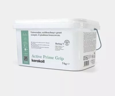 Kerakoll ACTIVE PRIME GRIP - грунтовка с повышенной̆ адгезией для всех типов оснований  5 кг.