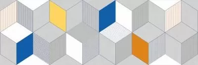 Декор настенный EMTILE Neo Deco Cube 20x60
