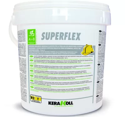 Kerakoll Superflex Eco (Part А+B) Клей-гидроизоляция, полиуретановый  7,5кг+0,5кг.