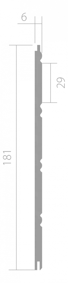 Купить Панель Ultrawood арт. Wain 0001 (813 х 181 х 6) (6 шт/упак)