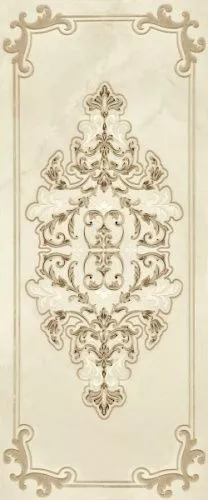 Купить 10300000182 Visconti beige decor 02 глянцевый декор 25х60, Gracia Ceramica