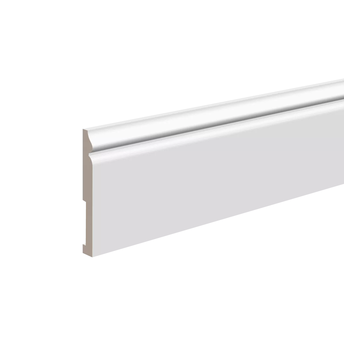 Купить Плинтус Ultrawood арт. Base 5501 W (2440 x 100 x 12 мм.)