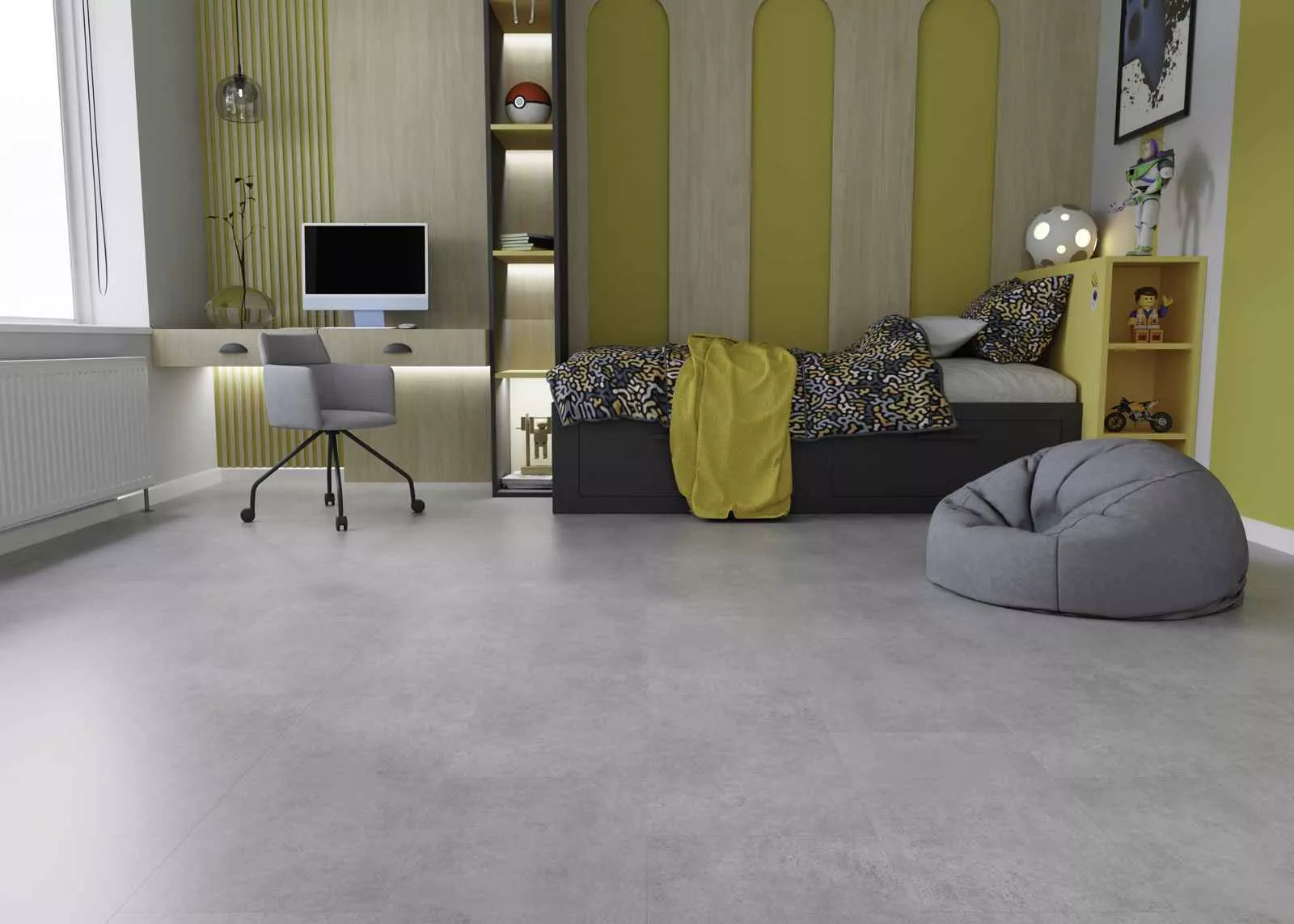 Купить SPC плитка (замковая) IDEAL FINE STONE 04011 Pebble