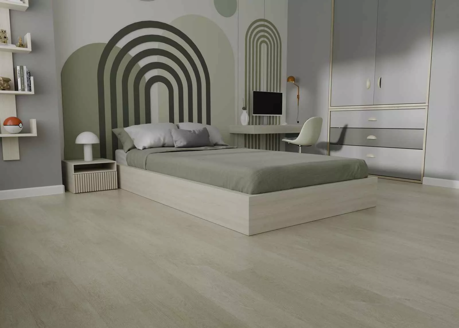 Купить SPC плитка (замковая) IDEAL PRIME WOOD 01008 Sand