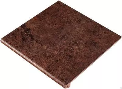 Ступень клинкерная Metalica Cherry фронтальная 33x33