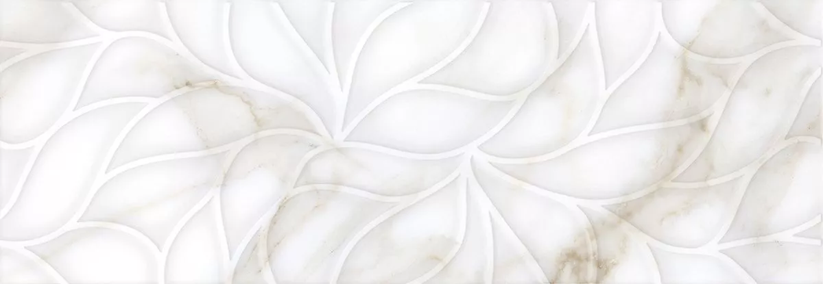 Купить Плитка 506901101 Calacatta (Калакáтта) Light Struttura  для стен 24,2х70, Eletto (Azori)