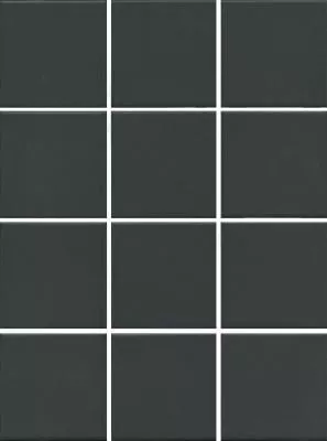 1333 Агуста черная мозаика (керамогранит) 29,8х39,8 (из 12 частей 9,8х9,8), Керама Марацци