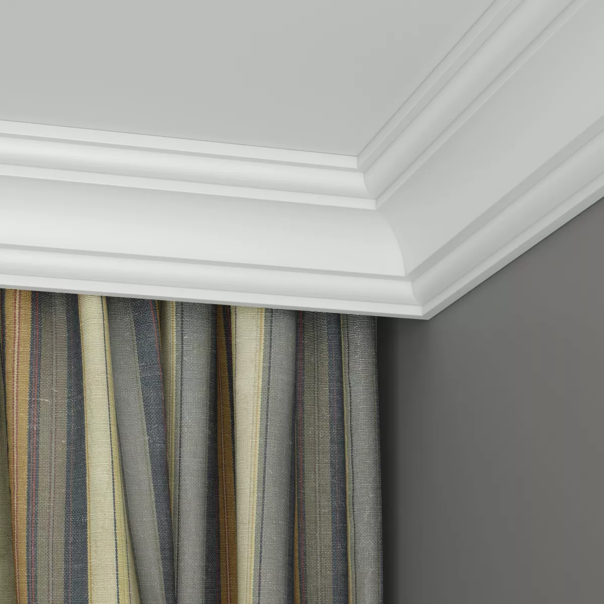 Купить Карниз Ultrawood арт. CR 0018 (2440 х 76 х 76)